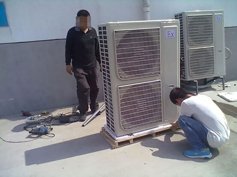 格力防爆空調(diào)安裝圖